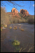 196014 Red Rock Crossing A4 Photo Print