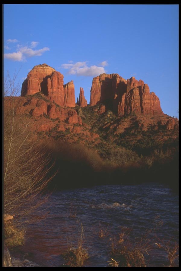 196053 Red Rock Crossing A4 Photo Print