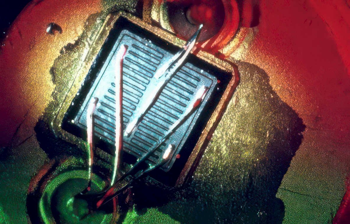 1960s ic chip Vintage A4 Photo Print