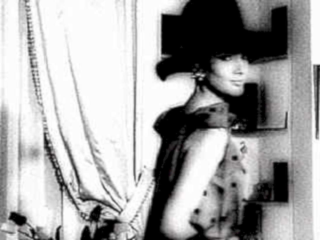 1960s portrait hat1980s 1990s A4 Photo Print