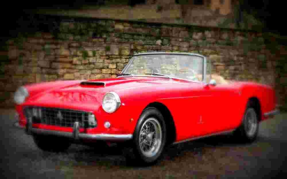 1961 250 GT Series II Cabriolet Pininfarina A4 Photo Print