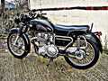 1961 Ajs Twin motorbike A4 Photo Print