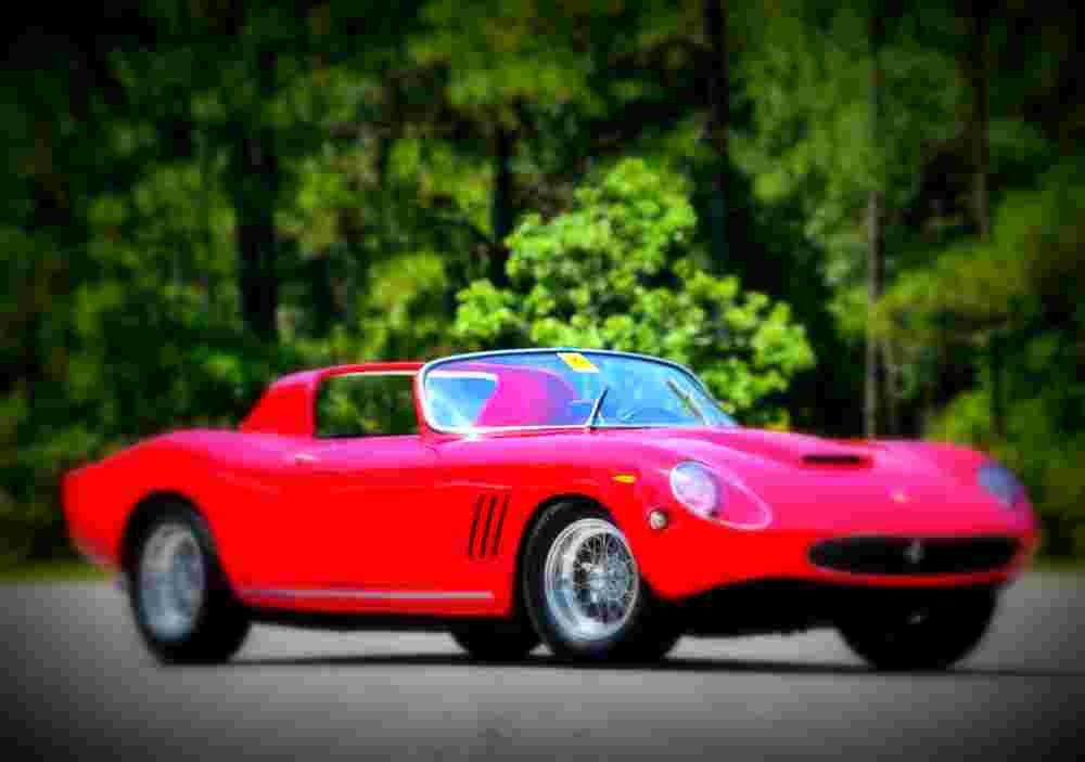 1961 Ferrari 250 GT N A R T  Spider Fantuzzi A4 Photo Print