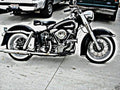 1961 Harley Davidson Fl7 motorbike A4 Photo Print