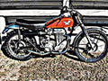 1961 Matchless G80Tcs motorbike A4 Photo Print