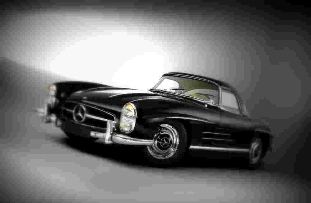 1961 Mercedes Benz 300SL A4 Photo Print