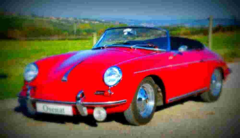 1961 Porsche 356 Roadster A4 Photo Print