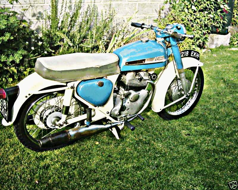 1961 norton navigator motorbike A4 Photo Print