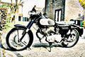 1961 panther 100 motorbike A4 Photo Print