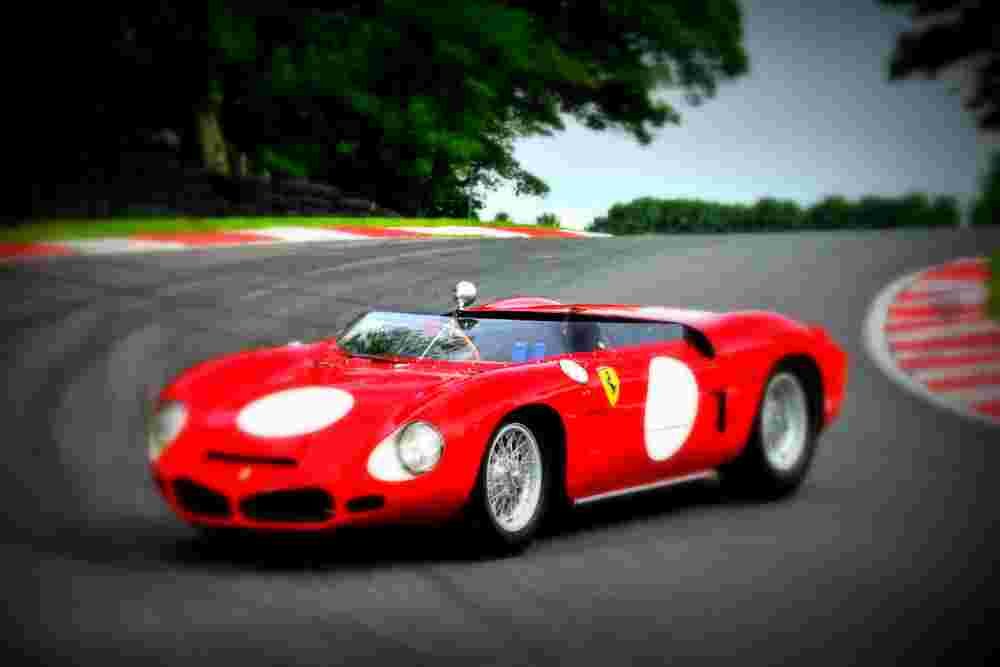 1962 Ferrari 268 SP Fantuzzi A4 Photo Print
