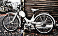 1962 Nsu Quickly motorbike A4 Photo Print