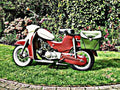 1962 Puch Cheetah motorbike A4 Photo Print