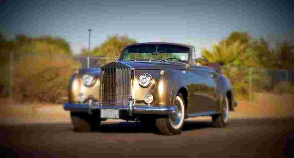 1962 Rolls Royce Phantom V Mulliner Drophead Coupe A4 Photo Print