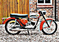 1962 d7 motorbike A4 Photo Print