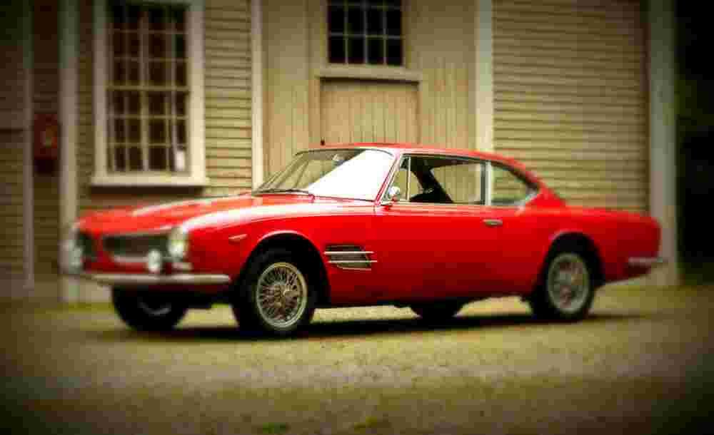 1962 moretti 2500 ss coupe1 A4 Photo Print
