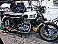 1963 5ta motorbike A4 Photo Print