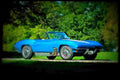 1963 Chevrolet Corvette Convertible A4 Photo Print