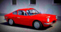 1963 Fiat Abarth Monomille GT Coupe A4 Photo Print
