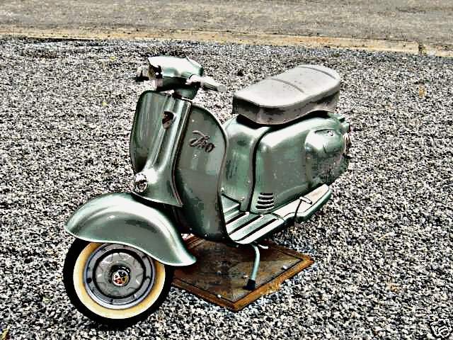 1963 Iso Milano motorbike A4 Photo Print