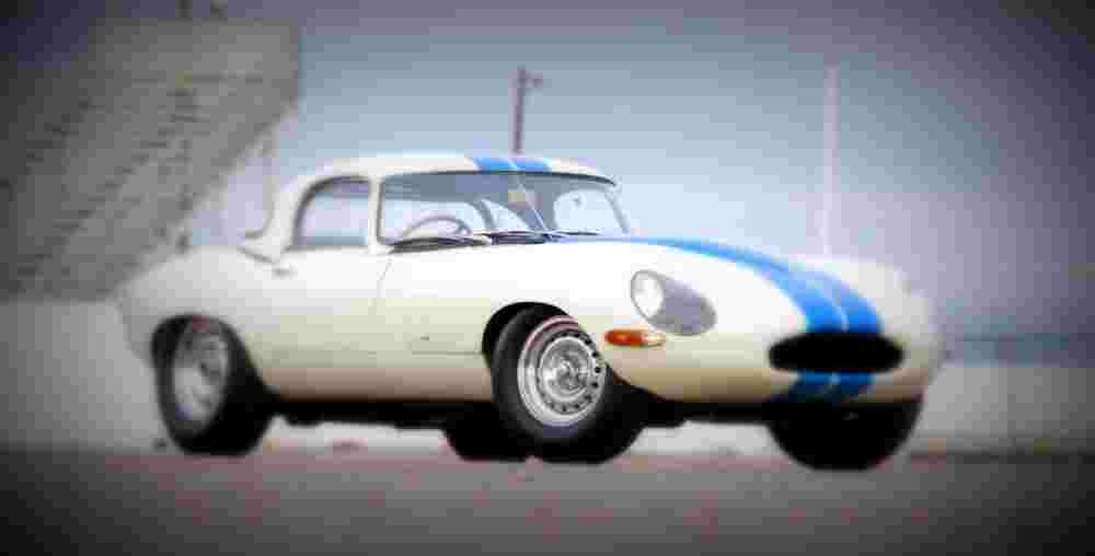 1963 Jaguar E Type Lightweight Competition A4 Photo Print