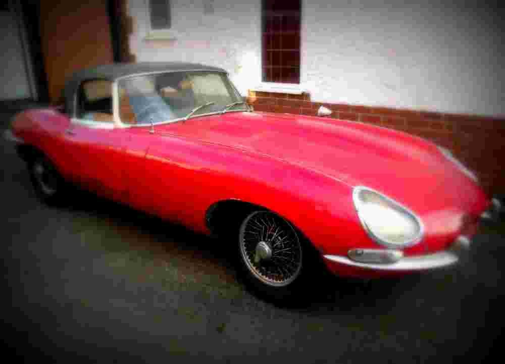 1963 Jaguar E Type Series I 3 8 Roadster A4 Photo Print