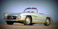 1963 Mecedes Benz 300SL Roadster A4 Photo Print
