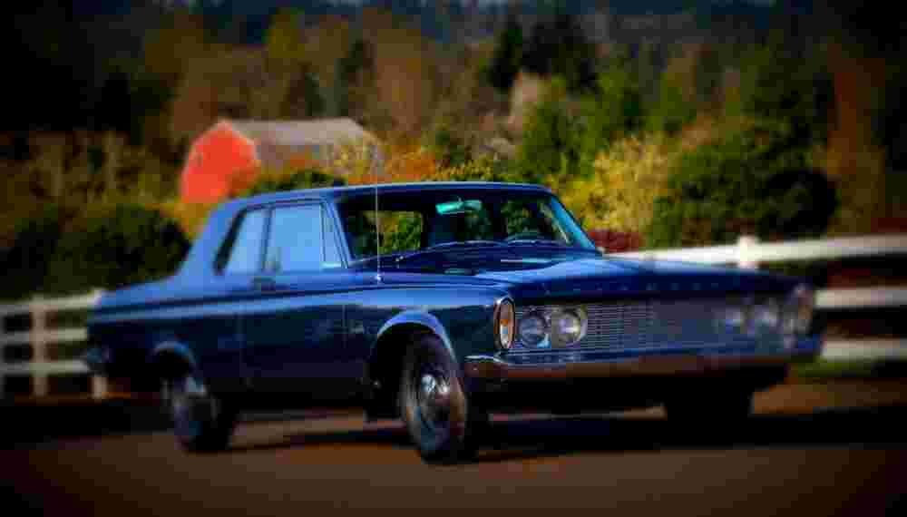 1963 Plymouth Savoy Max Wedge A4 Photo Print