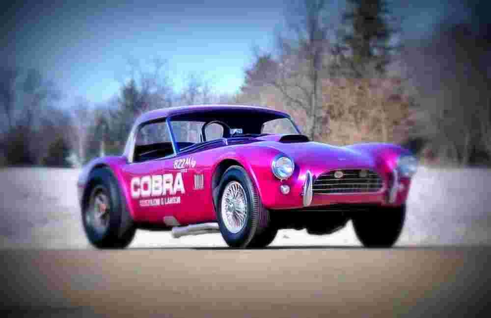 1963 Shelby Cobra Dragonsnake A4 Photo Print