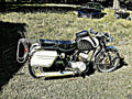 1963 yds2 motorbike A4 Photo Print