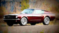 1964 12 Ford Mustang Shorty A4 Photo Print
