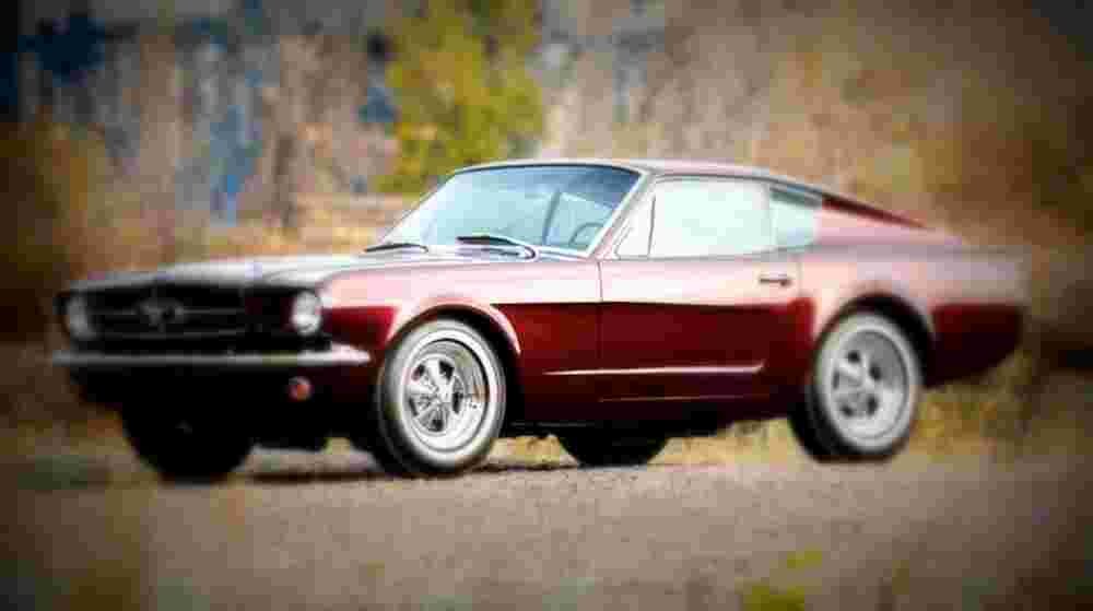 1964 12 Ford Mustang Shorty A4 Photo Print