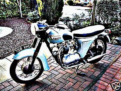 1964 5ta motorbike A4 Photo Print