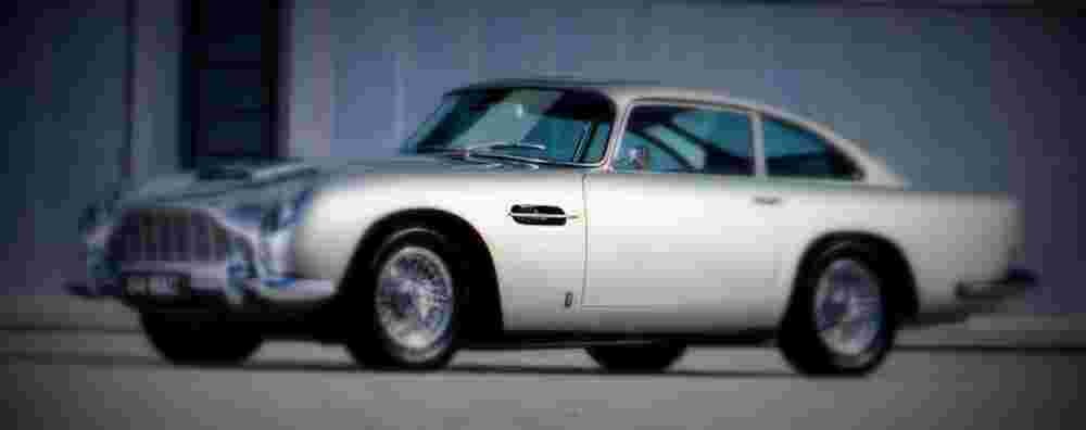 1964 Aston Martin DB5 A4 Photo Print