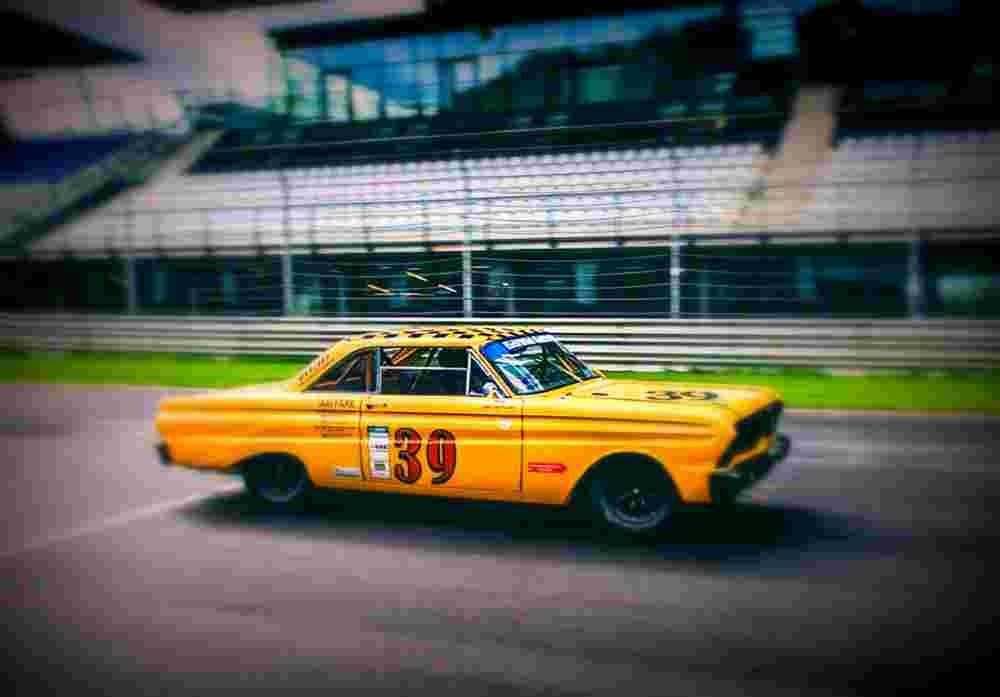 1964 Ford Falcon FIA race car A4 Photo Print