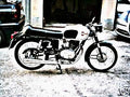 1964 Gilera motorbike A4 Photo Print