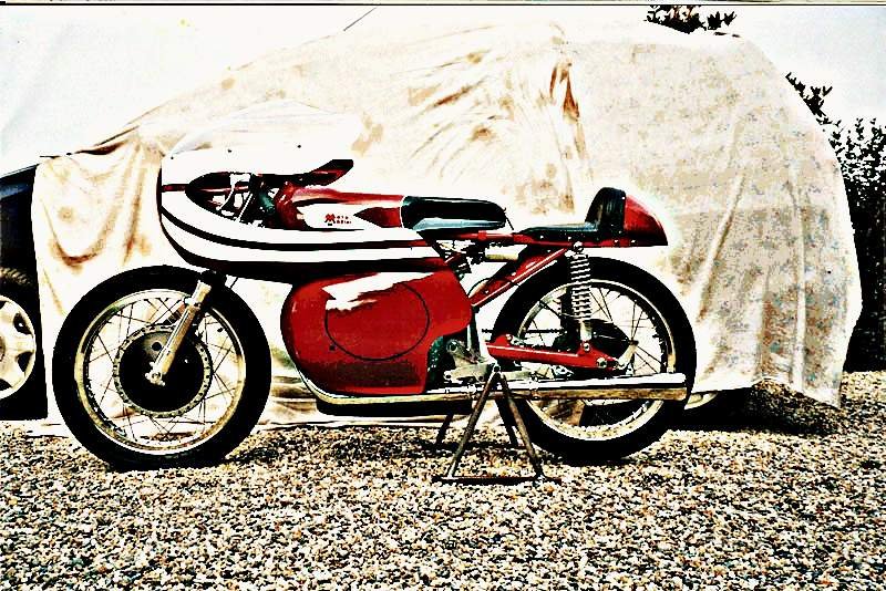 1964 Moto Morini 250Cc motorbike A4 Photo Print