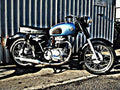 1964 ajs 14 motorbike A4 Photo Print