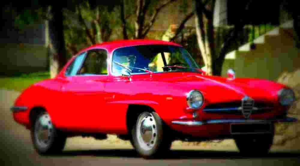 1965 Alfa Romeo 1600 SS A4 Photo Print