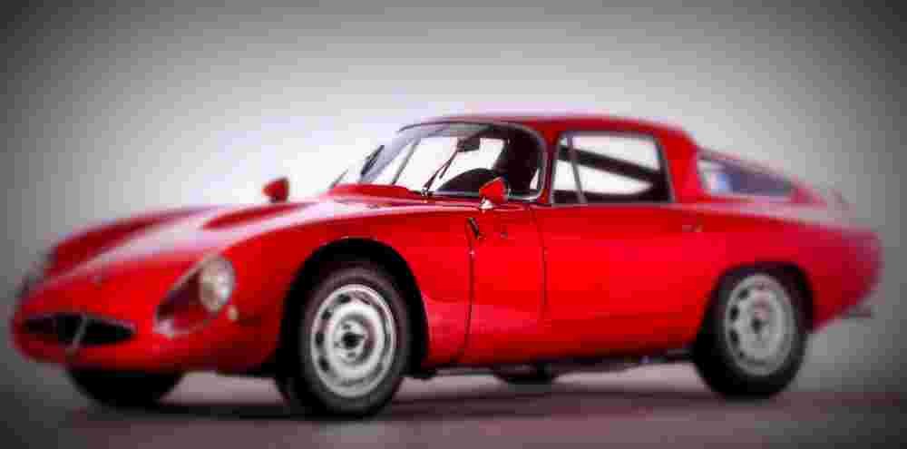 1965 Alfa Romeo Guilia TZ A4 Photo Print