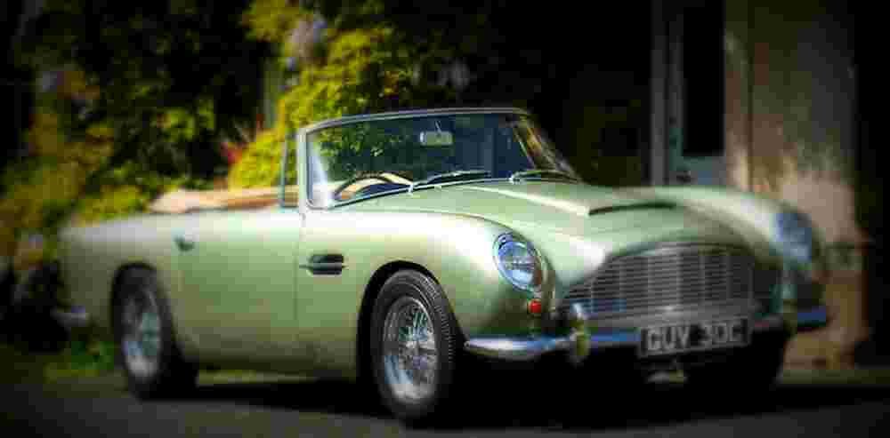 1965 Aston Martin DB5 Convertible A4 Photo Print