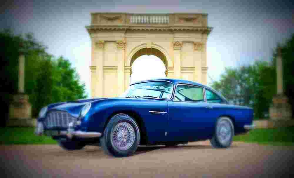 1965 Aston Martin DB5 A4 Photo Print