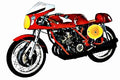 1965 Mv Agusta motorbike A4 Photo Print