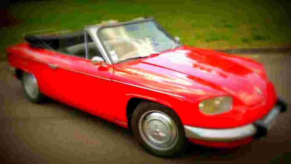 1965 Panhard CT 24 Convertible A4 Photo Print