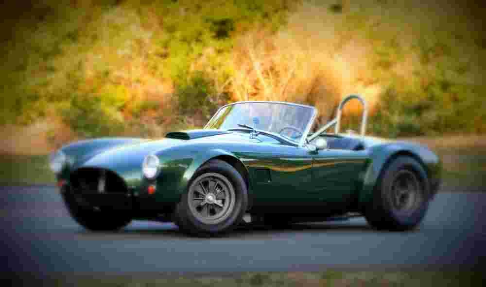 1965 Shelby Cobra 289 Dragonsnake A4 Photo Print