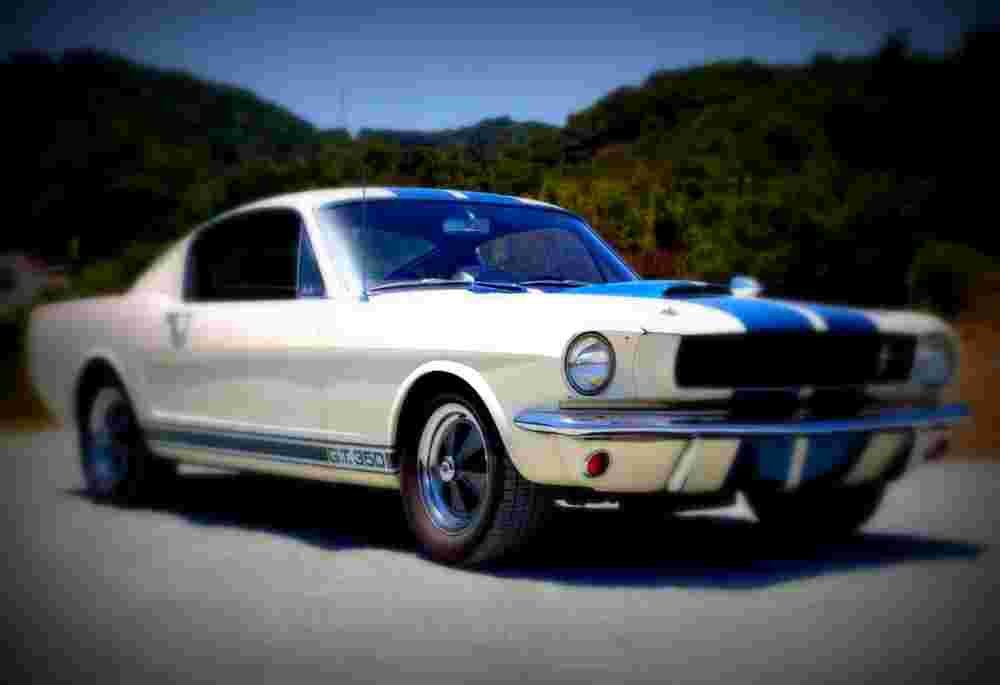 1965 Shelby Mustang GT350 Paxton Prototype A4 Photo Print
