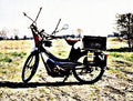 1965 mobylette motorbike A4 Photo Print