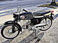 1965 s65 honda motorbike A4 Photo Print