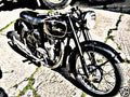 1965 velocette mss motorbike A4 Photo Print