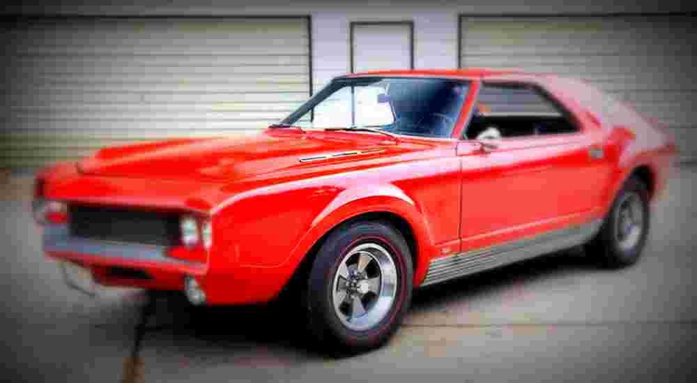 1966 AMC AMX Prototype A4 Photo Print