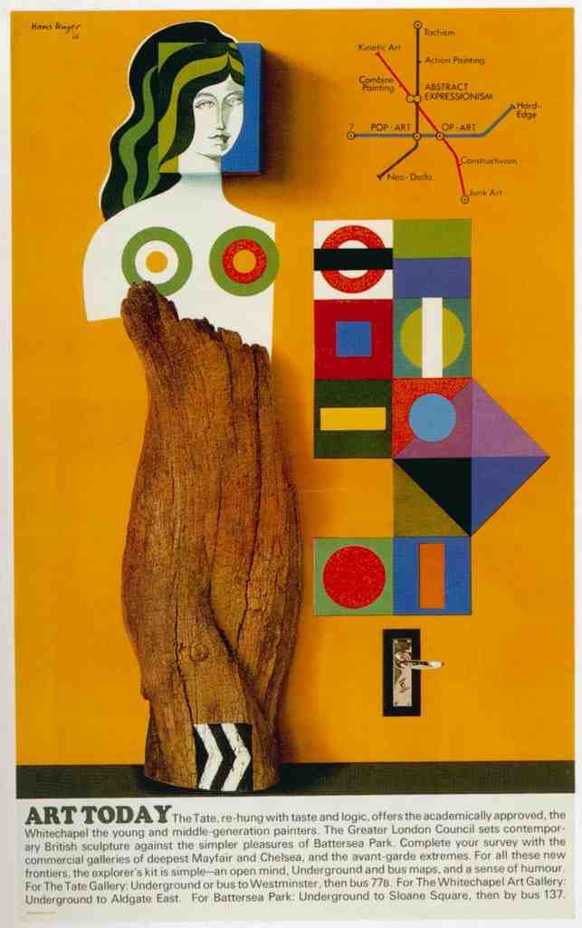 1966 Art Today London Vintage Advert A4 Photo Print
